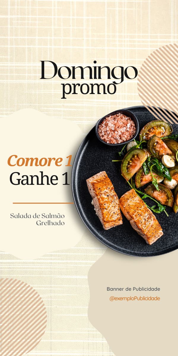 Exemplo de Publicidade Vertical 600x1200