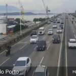 Tempo de travessia da Ponte Rio-Niterói Sentido Rio: 20 minutos Sentido Niterói: 13 minutos hora 08:28.